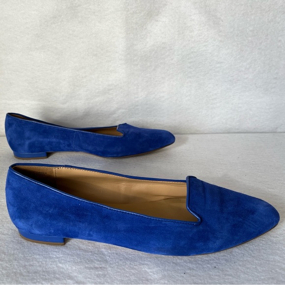 Talbots Blue Suede Flats - Picture 6 of 9
